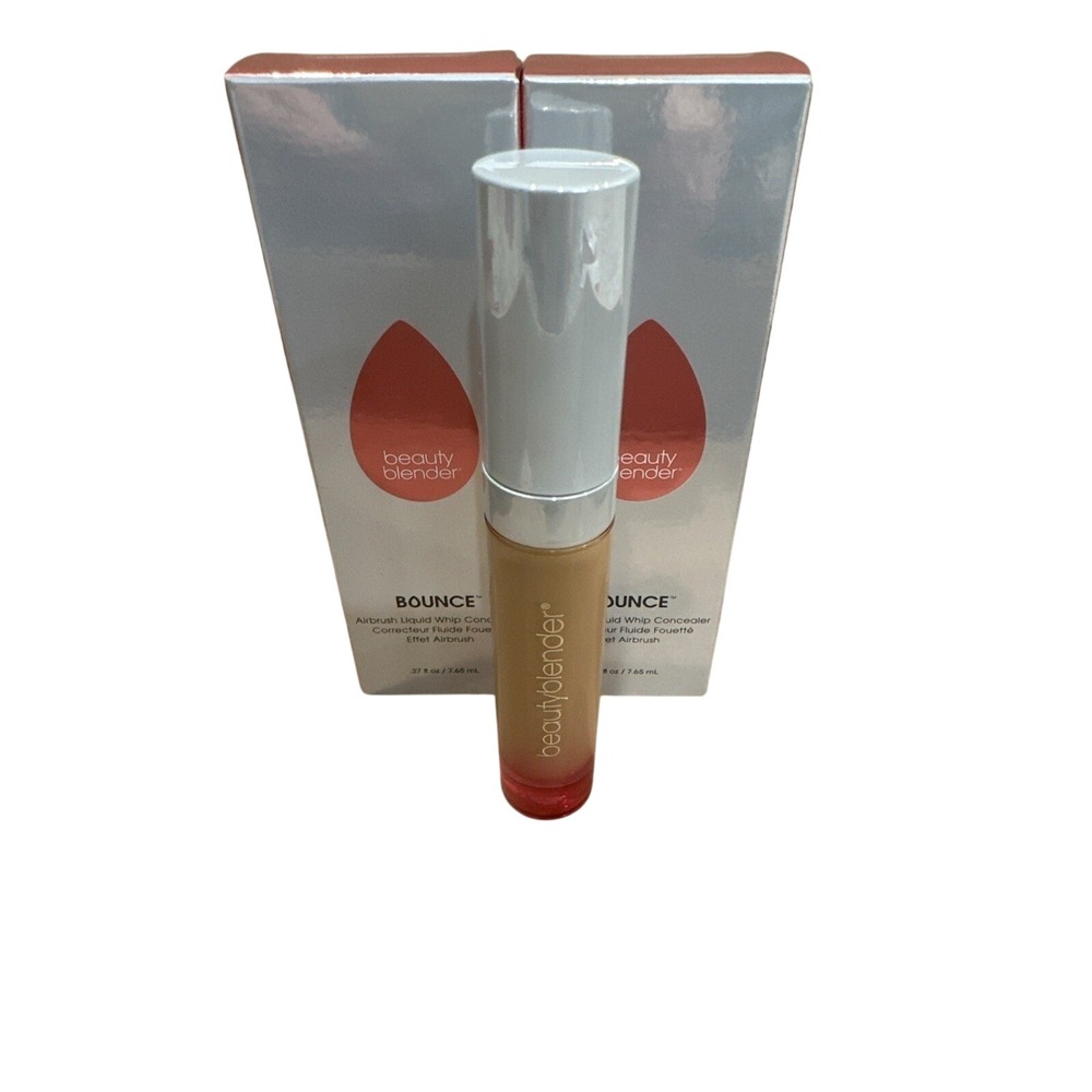 (2) Beautyblender Bounce Airbrush Liquid Whip Concealer 4.00N/O Tan Ginger NEW